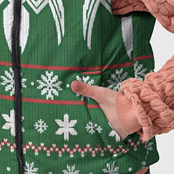 Детский жилет Рождественский свитер Венома, цвет: 3D-черный — фото 2