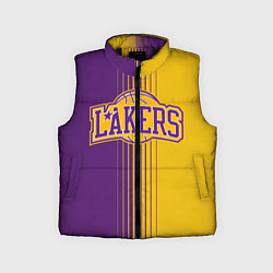 Детский жилет NBA Lakers LA, цвет: 3D-черный