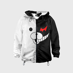 Ветровка с капюшоном детская Monokuma, цвет: 3D-черный