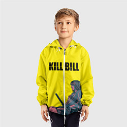 Ветровка с капюшоном детская Kill Bill, цвет: 3D-белый — фото 2