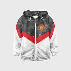 Детская ветровка Man United FC: Grey Polygons