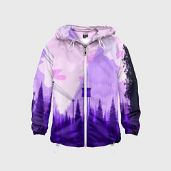 Детская ветровка Firewatch: Violet Wood