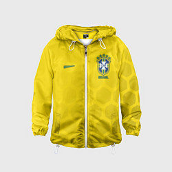 Детская ветровка Brazil Team: WC 2018