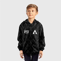 Ветровка с капюшоном детская Apex Legends: E-Sports, цвет: 3D-черный — фото 2
