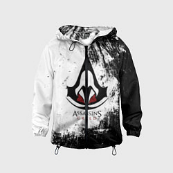 Ветровка с капюшоном детская Assasin's creed, цвет: 3D-черный