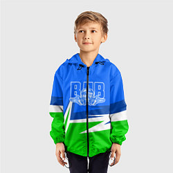 Ветровка с капюшоном детская ВДВ, цвет: 3D-черный — фото 2