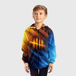 Ветровка с капюшоном детская DEAD BY DAYLIGHT, цвет: 3D-черный — фото 2