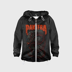 Ветровка с капюшоном детская PANTERA, цвет: 3D-белый