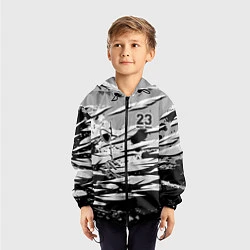 Ветровка с капюшоном детская Michael Jordan 23, цвет: 3D-черный — фото 2