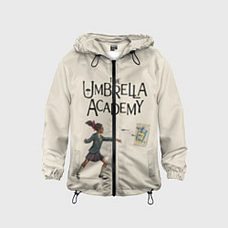 Ветровка с капюшоном детская The umbrella academy, цвет: 3D-черный