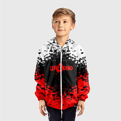 Ветровка с капюшоном детская Left 4 Dead, цвет: 3D-белый — фото 2