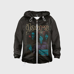 Ветровка с капюшоном детская The Doors, цвет: 3D-белый