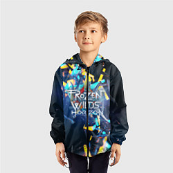 Ветровка с капюшоном детская HORIZON ZERO DAWN, цвет: 3D-черный — фото 2
