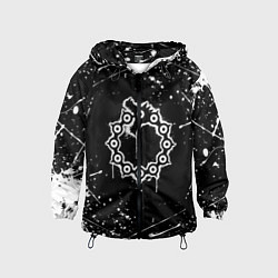 Ветровка с капюшоном детская 7 СМЕРТНЫХ ГРЕХОВ МЕЛИОДАС, цвет: 3D-черный