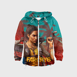 Ветровка с капюшоном детская Far Cry Dani Rojas, цвет: 3D-белый