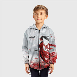 Ветровка с капюшоном детская Naraka BP, цвет: 3D-черный — фото 2