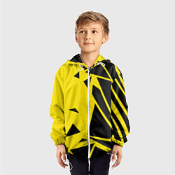 Ветровка с капюшоном детская Цвета победы, цвет: 3D-белый — фото 2