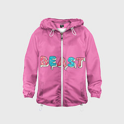 Детская ветровка Mr Beast Donut Pink edition