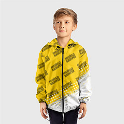 Ветровка с капюшоном детская RUSSIAN EMPIRE Краски Паттерн, цвет: 3D-черный — фото 2