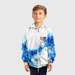 Ветровка с капюшоном детская Jdm style - Japan, цвет: 3D-белый — фото 2