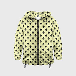 Детская ветровка Пиковая масть светло-жёлтый