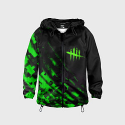 Детская ветровка Dead by daylight green neon