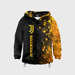 Детская ветровка Juventus - gold gradient по-вертикали