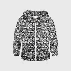 Детская ветровка Very much skulls