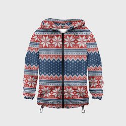 Детская ветровка Knitted Pattern