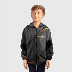 Ветровка с капюшоном детская Игра Kingdom Come: Deliverance 2, цвет: 3D-черный — фото 2