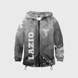 Ветровка с капюшоном детская Lazio - grey gradient вертикально, цвет: 3D-черный