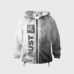 Детская ветровка Rust - white gradient по-вертикали