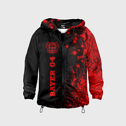 Детская ветровка Bayer 04 - red gradient по-вертикали