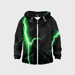 Детская ветровка Lightning green
