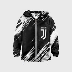 Детская ветровка Juventus штрихи красок