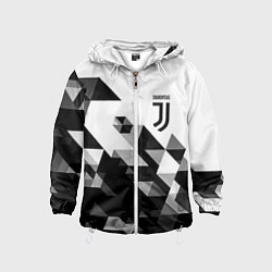 Детская ветровка Juventus geometry black