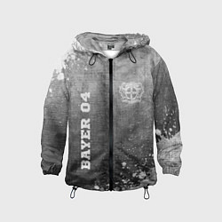 Детская ветровка Bayer 04 - grey gradient вертикально