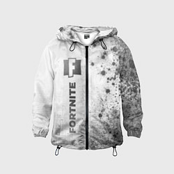 Детская ветровка Fortnite - white gradient по-вертикали