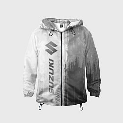 Детская ветровка Suzuki - white gradient по-вертикали