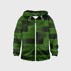 Детская ветровка The color is green brick
