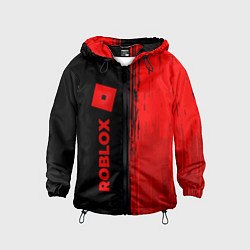 Детская ветровка Roblox - red gradient по-вертикали