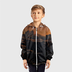 Ветровка с капюшоном детская Эльбрус, цвет: 3D-белый — фото 2