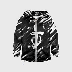 Детская ветровка Doom штрихи красок