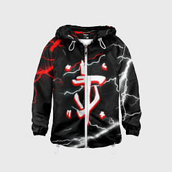 Детская ветровка Doom шторм текстура