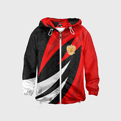 Детская ветровка Россия - красный спорт
