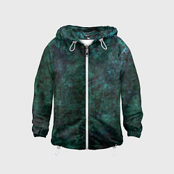 Детская ветровка Абстракция - malachite slice