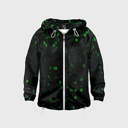 Детская ветровка Color green khaki