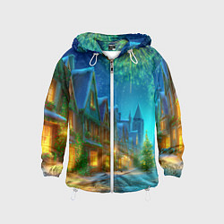 Детская ветровка Праздничный новогодний салют