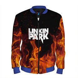 Мужской бомбер Linkin Park: Hell Flame