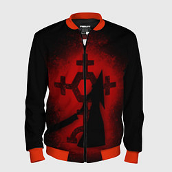 Бомбер мужской Silent Hill: Dark Faith, цвет: 3D-красный
